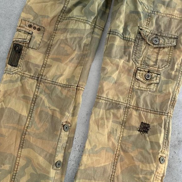 y2k low rise camo cargo pants - Picture 5 of 7